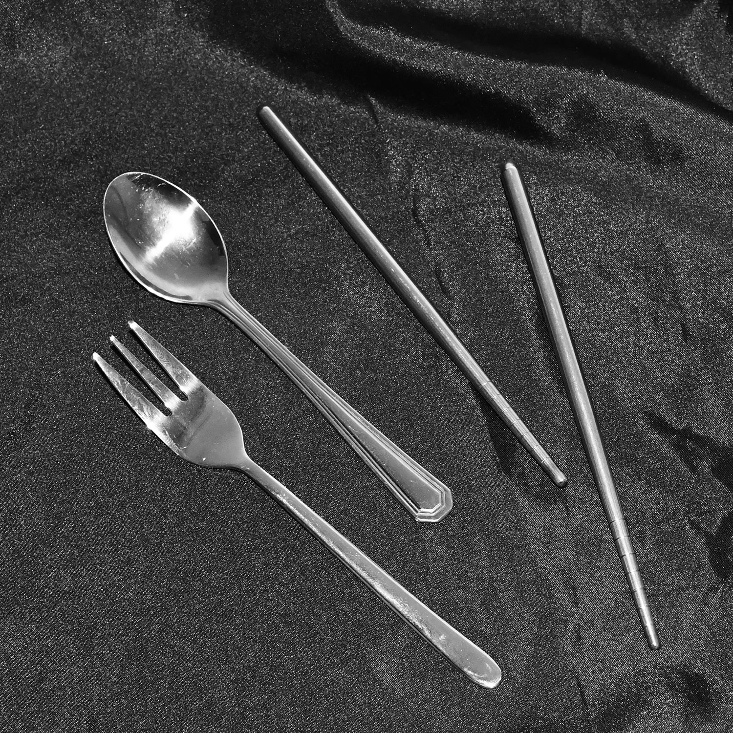 Stainless Steel Compact Travel Set