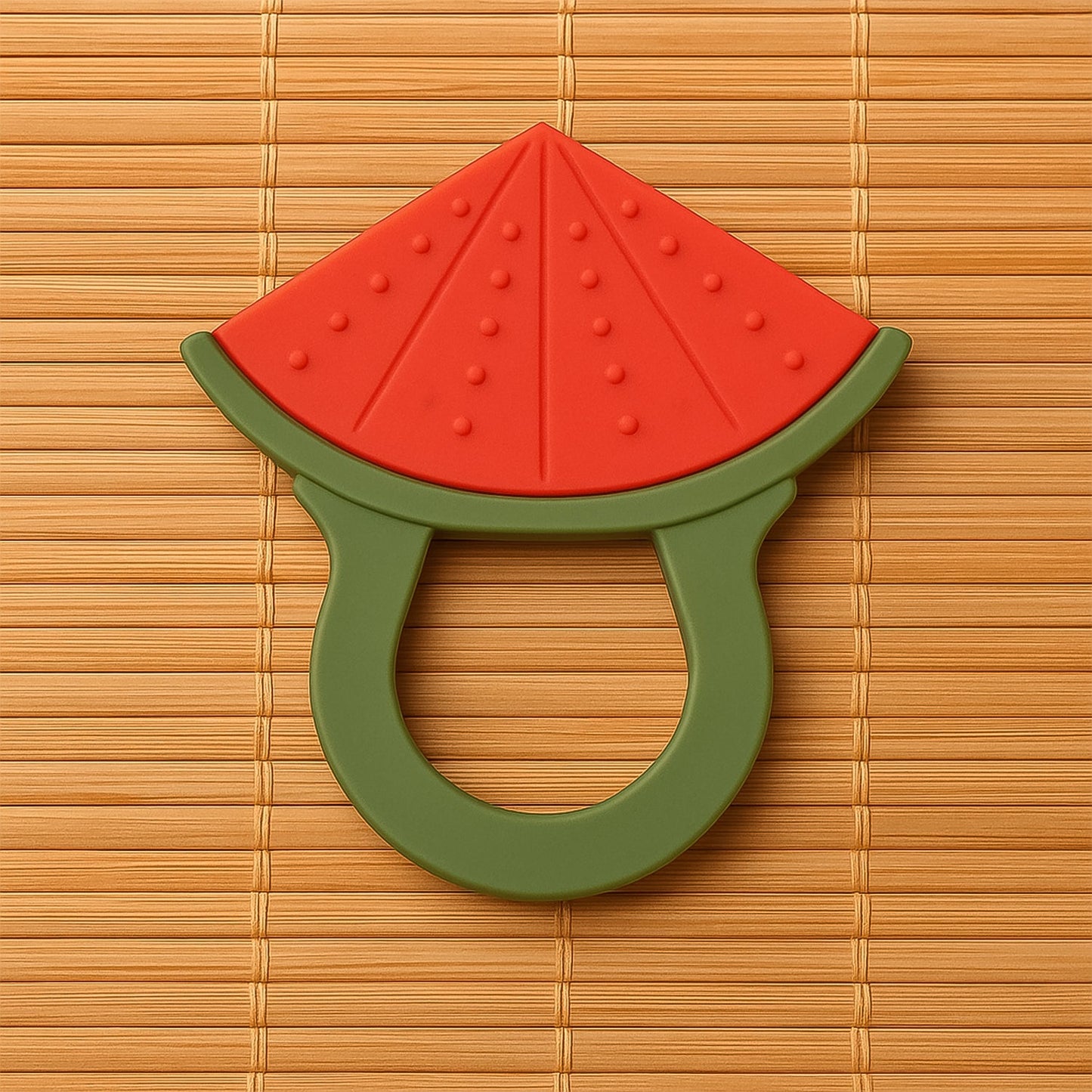 Baby Silicone Teether (1 Pc): Food Grade, Non-Toxic, Teething Relief (3 Months+)