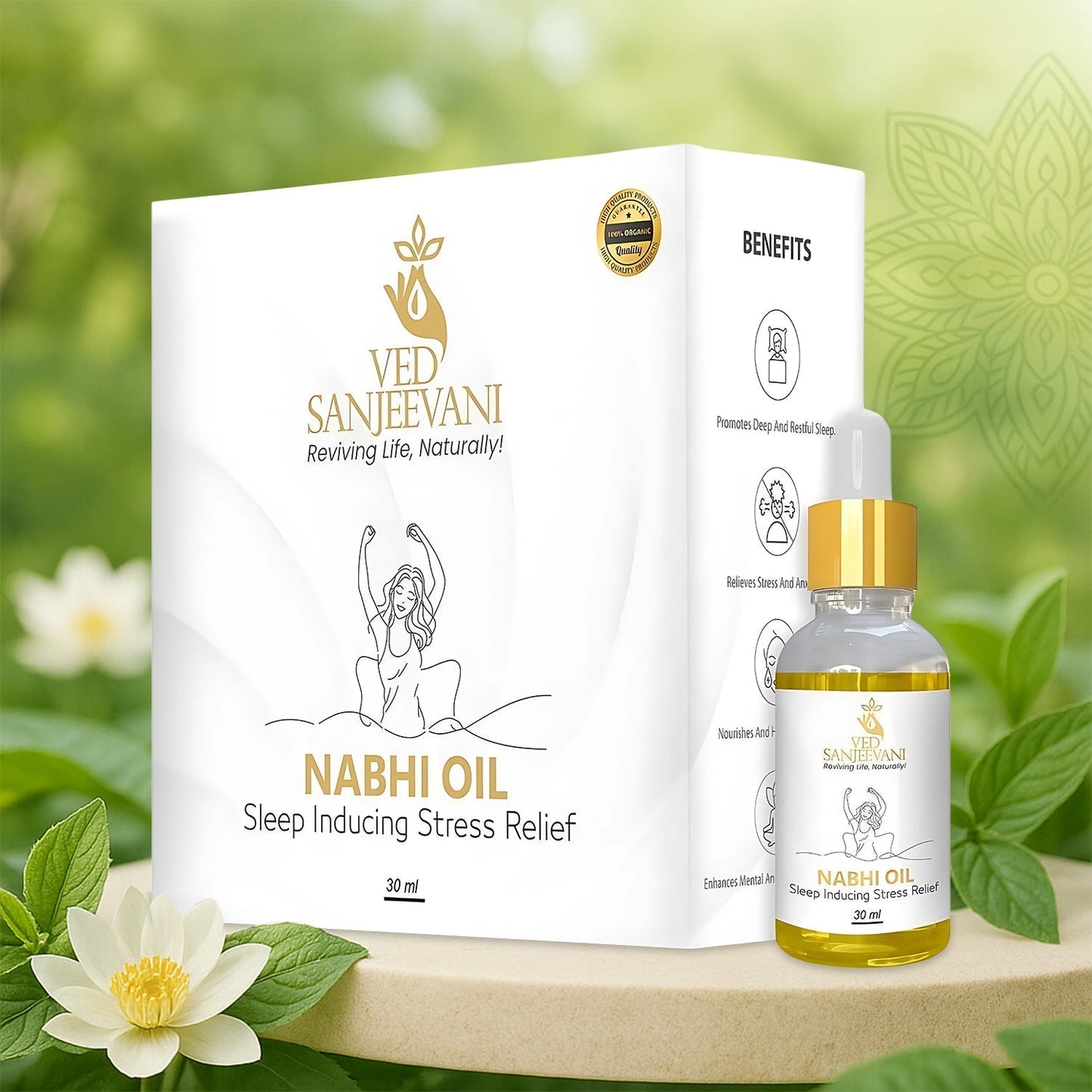 Ved Sanjeevani Nabhi Oil