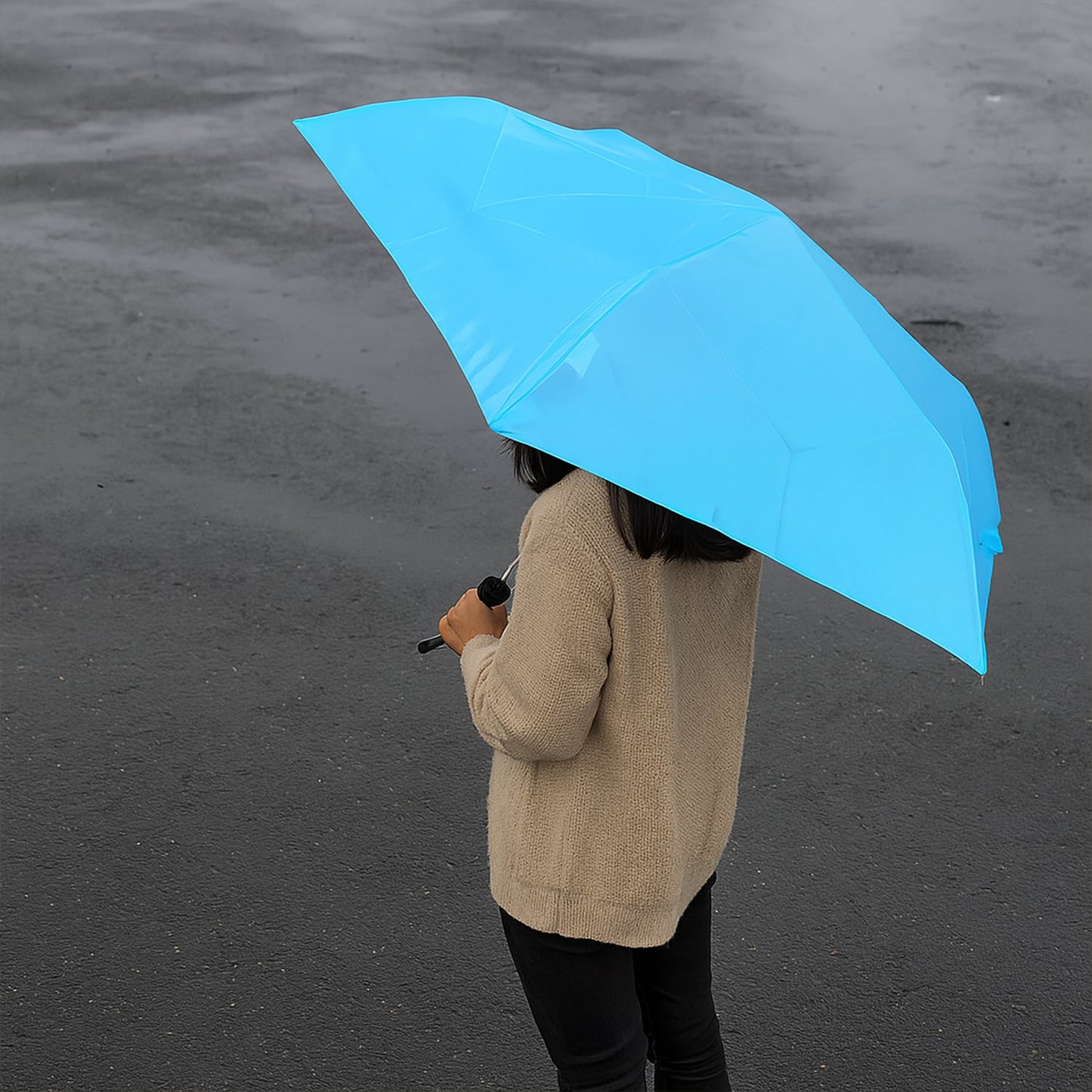 3-Fold Umbrella Summer Sun and Rain Protection Foldable Cute Umbrella || UV Protection Rain Sun Umbrella || Travel Accessories || Umbrella for Children, Girls, and Boys (1 Pc)