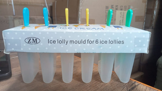 Ice Candy Maker Upgrade sicle Molds Sets 6 Ice Makers Reusable Ice Lolly Cream Mold Home-Made sicles Mould with Stick