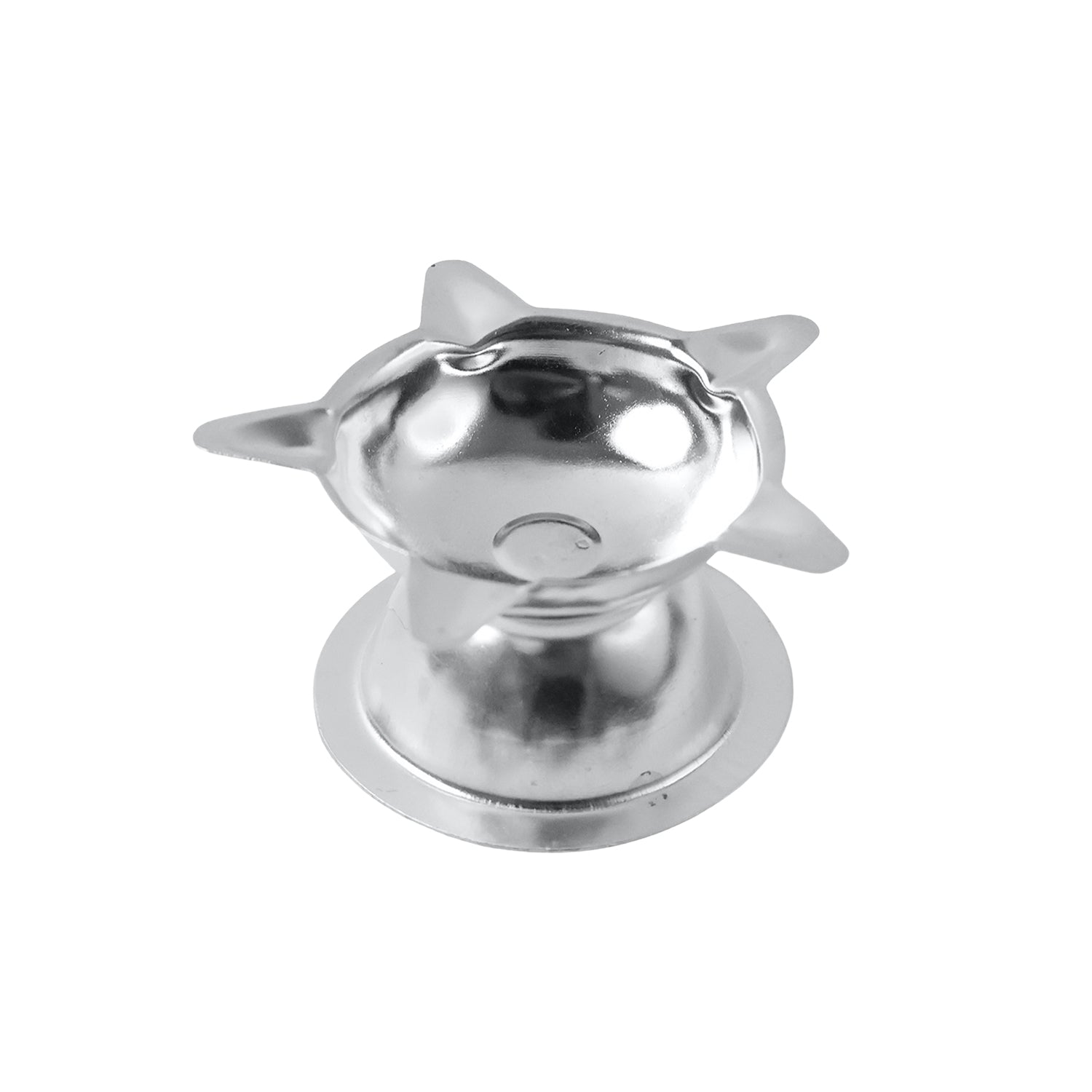 Stainless Steel Lotus Style Aarti Diya