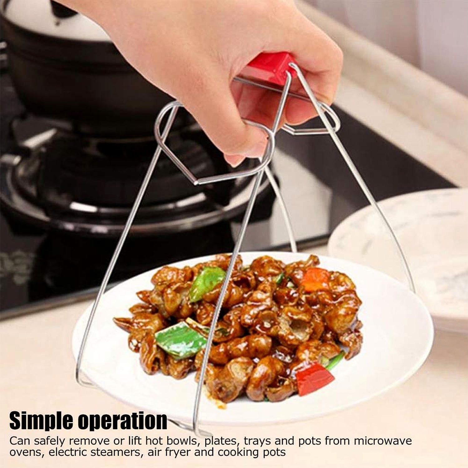 Multipurpose Kitchen Vessel Tong