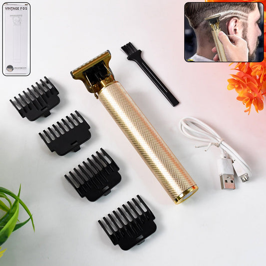 Men's Hair Trimmer & Beard Clipper with 4 Adjustable Blades & Cleaning Brush, Hair accessories