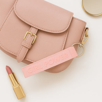 Inspirational Text Keychain