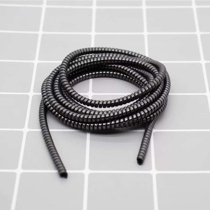 Metallic Cable Protector for Cords & Headphones (Spiral Wrap)