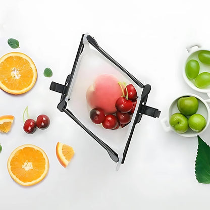 Reusable Silicone Food Storage Bag for Snacks (1 Pc, Leakproof, BPA Free)