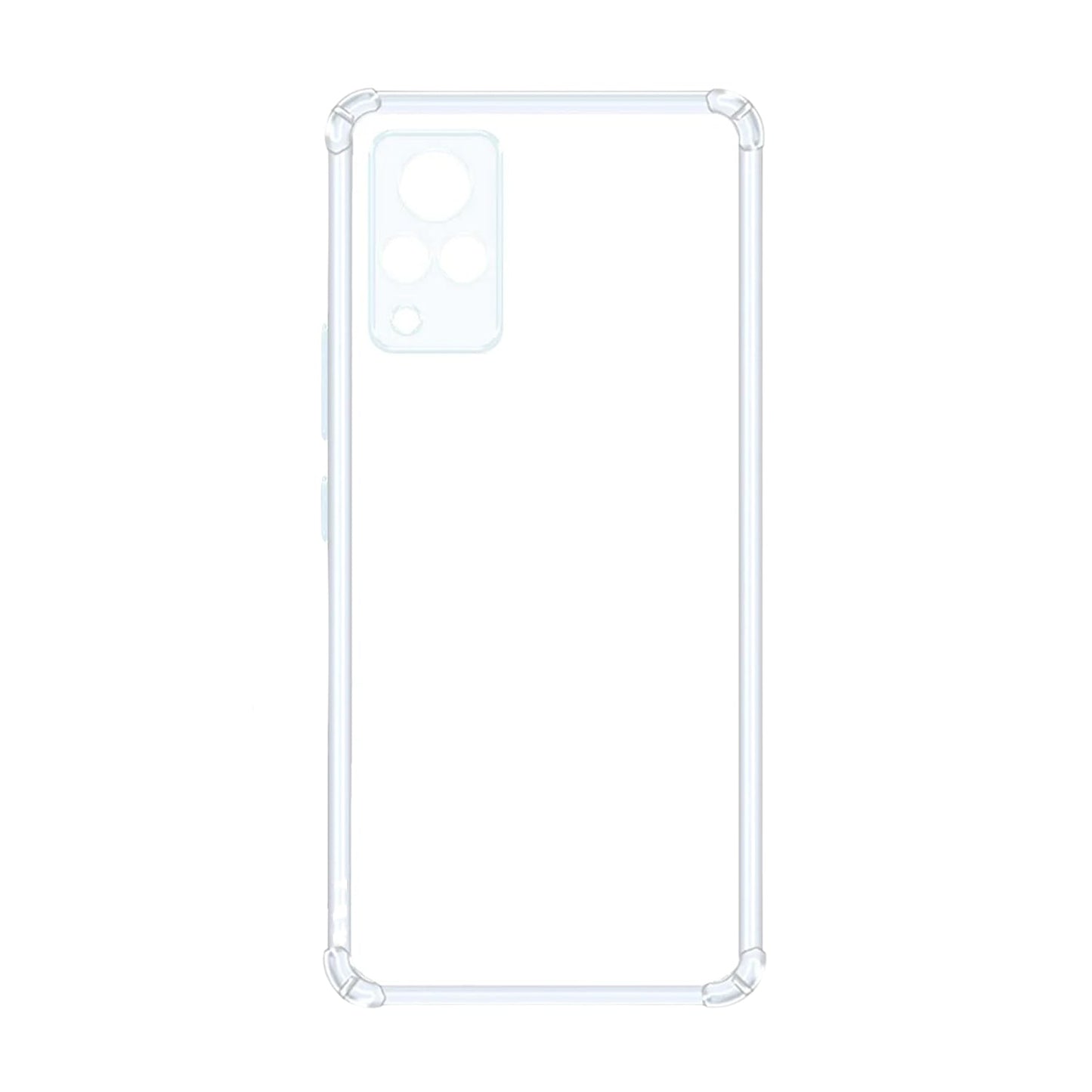 Clear Hard Chrome Case For Vivo