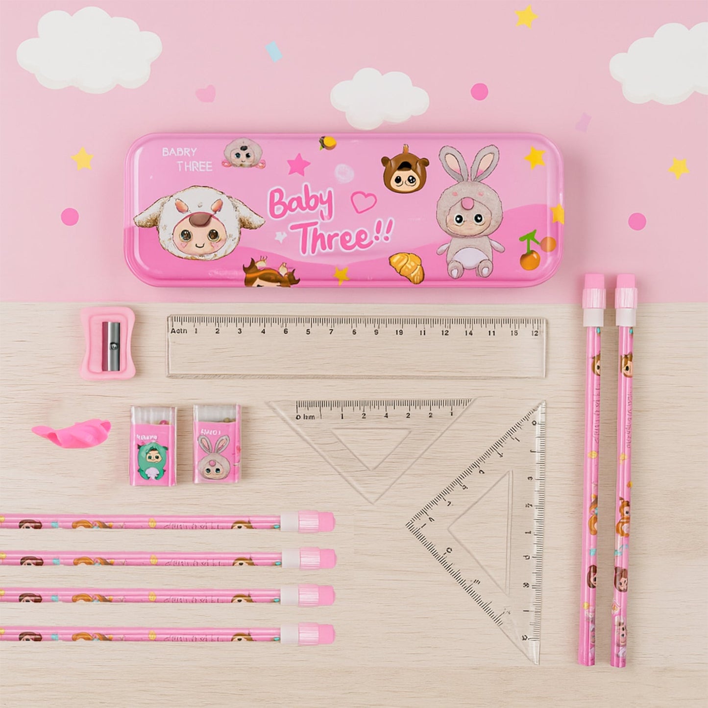 Cute Cartoon Stationery Gift Set
