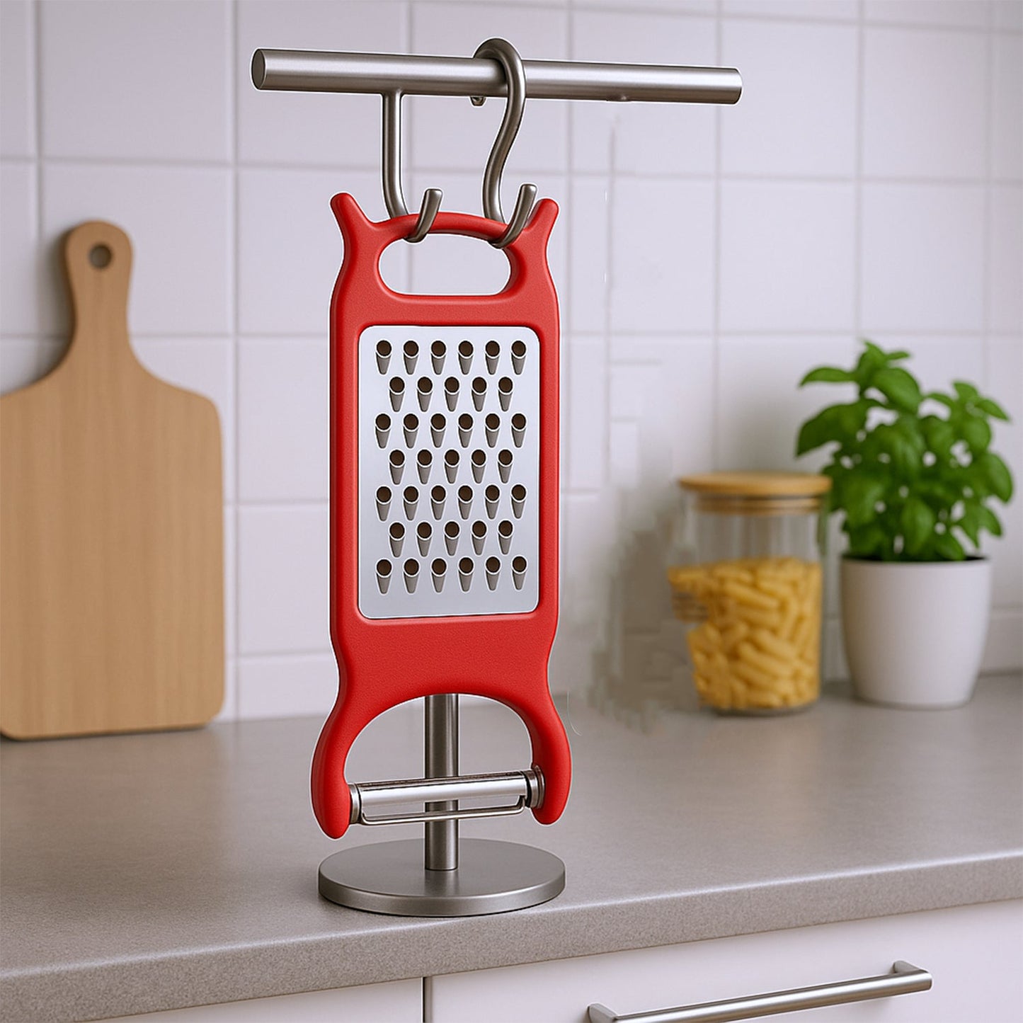 ﻿Kitchen 3 in 1 Multi Purpose Vegetable Peeler Grater Cutter for Food Preparation