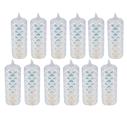 Festive Lighting for Any Occasion: 12 Pack LED Tealight Candles, Diwali