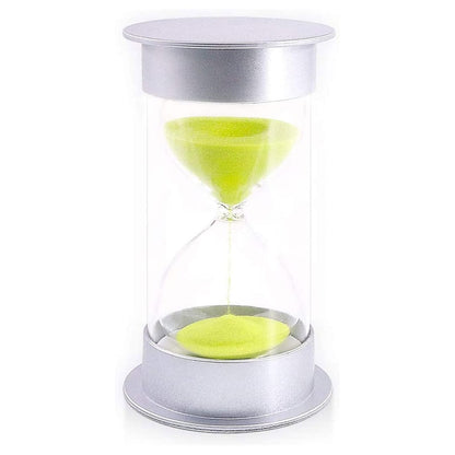 45-Minute Green Sand Timer – Hourglass Time Management Tool for Classroom & Games (Color : Green)