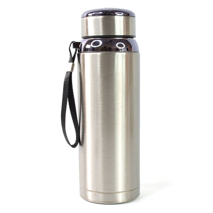 800ml Stainless Steel Water Bottle – Leak-Proof Thermos Flask for Travel, Gym, Office, Home Use (1 Pc)