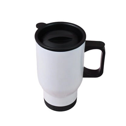 Stainless Steel Vacuum Insulated Mug with Lid (1 Pc / Mix Design & Color)