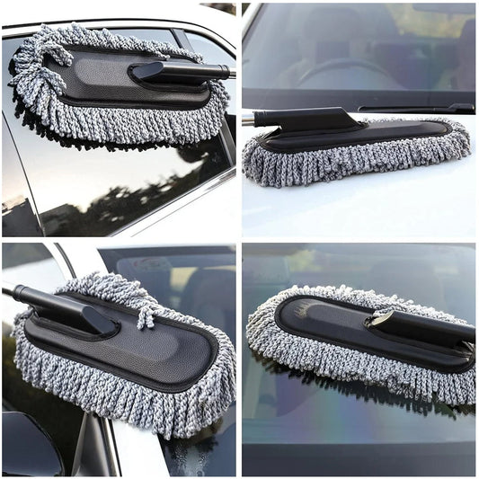 Car Dust Brush – Gentle and Efficient Cleaning Tool for Interior and Exterior, Car Duster (1 Pc)