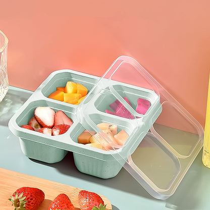 4 Compartment Food Storage Containers (1 Pc)