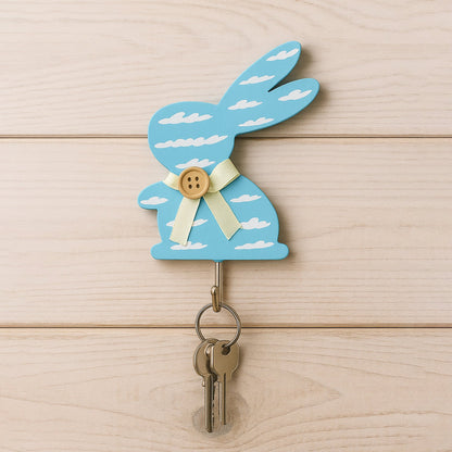 Bunny Adhesive Wall Sticky Hook Strong Wall Hook For Office , Bathroom & Home Use (1 Pc Hook)