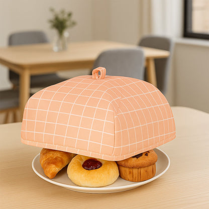 Foldable Food Cover – Anti-Dust & Heat Preservation (20x20 Cm)