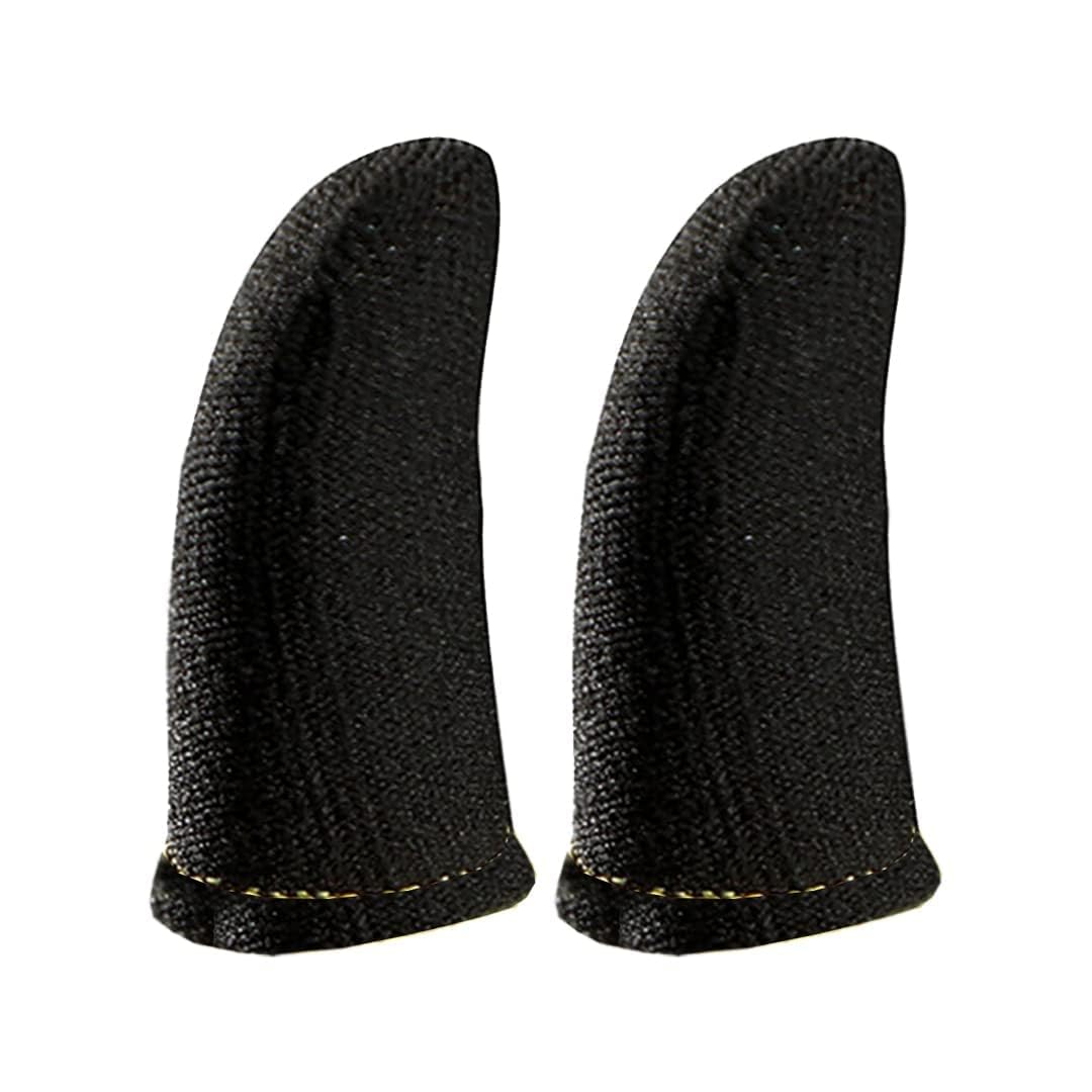 Pubg Anti-Slip Thumb Sleeve, Slip-Proof Sweat-Proof Professional Touch Screen Thumbs Finger Sleeve for Pubg Mobile Phone Game Gaming Gloves ( Multi Colour ) ( 6 Pair - 12 Pcs)