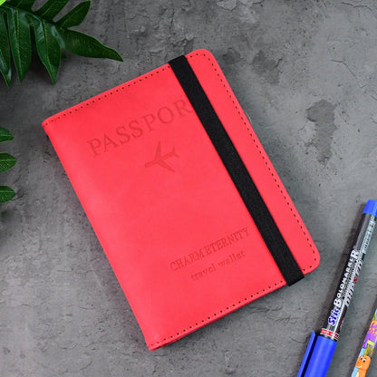 Premium Multifunction Travel Passport Holder & Wallet (15x11cm / 1 Pc)