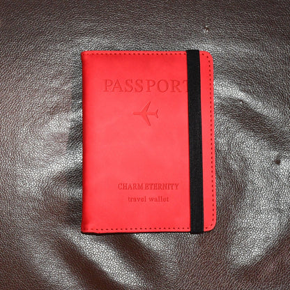 Premium Multifunction Travel Passport Holder & Wallet (15x11cm / 1 Pc)
