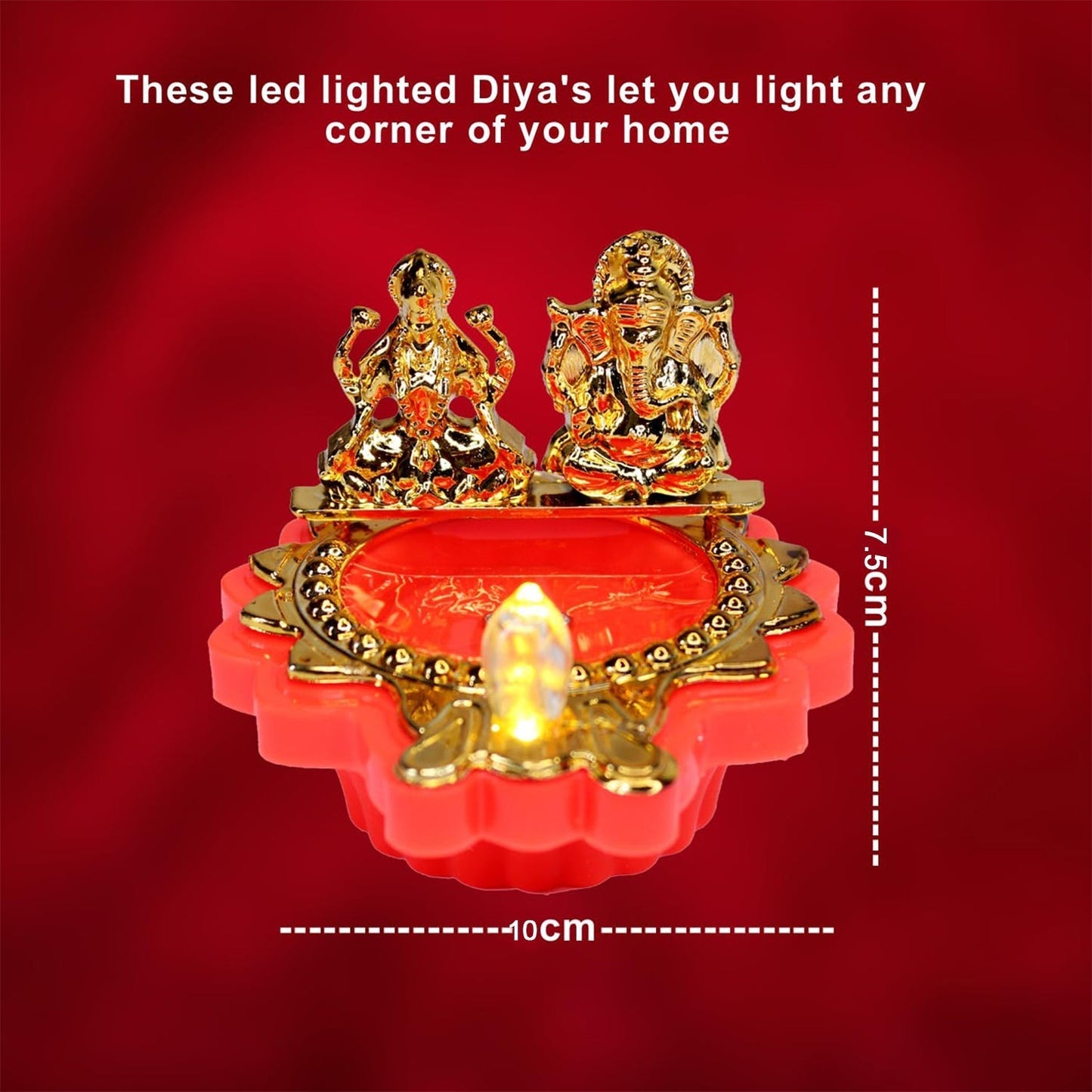 Decorative Water Sensor LED Diya (1 Pc)