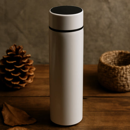 White Vacuum Insulated Water Bottle (1 Pc / 500ML)