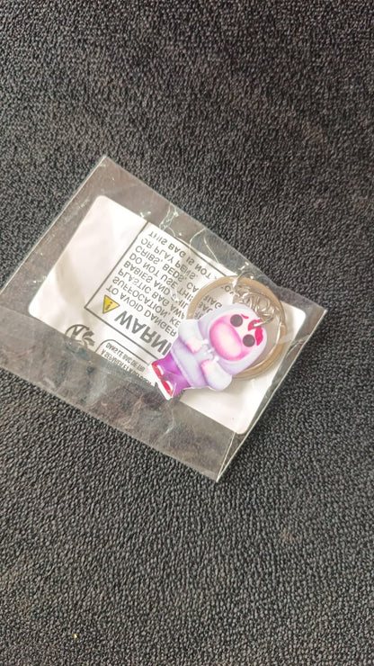 Cute Cartoon Character Keychain (1 Pc)
