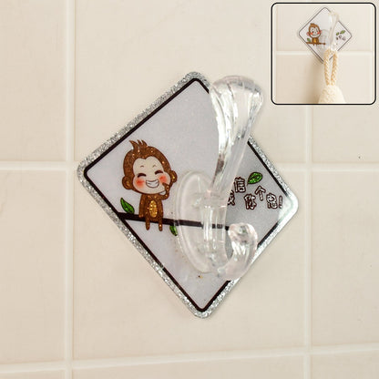 Adhesive Transparent Wall Hook