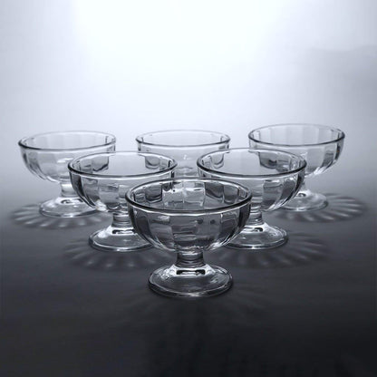 Transparent Glass Sundae Dish