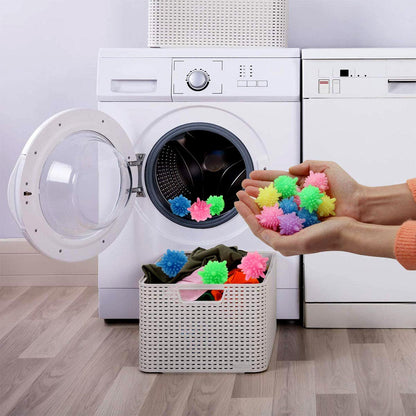 Washing Machine Laundry Reusable Soft Spiky Balls (6 Pc)