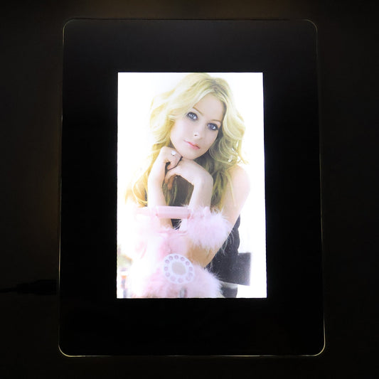 Multifunctional LED Magic Mirror with Hidden Photo Frame (1 Pc)